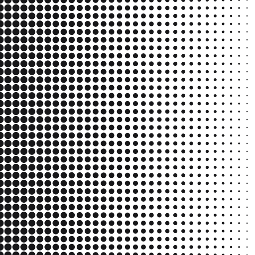 Left-to-right fade transparent halftone PNG
