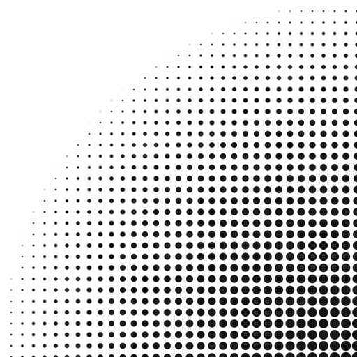 Bottom-right corner transparent halftone PNG