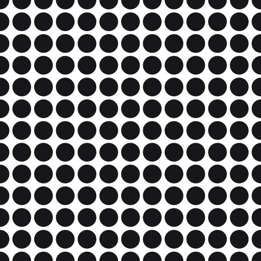 Bold round screen transparent halftone PNG