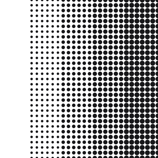 Five-step test transparent halftone PNG